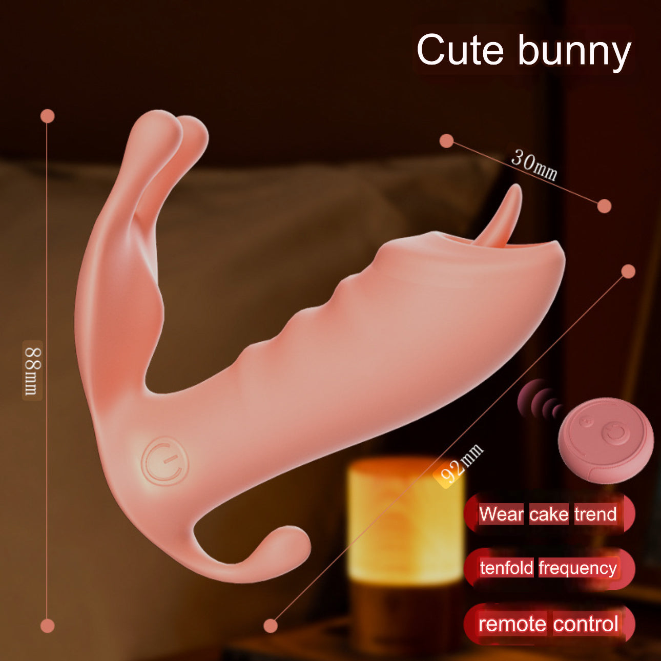 JiuAi-Wearable vibrator（Cute Bunny/Duck）