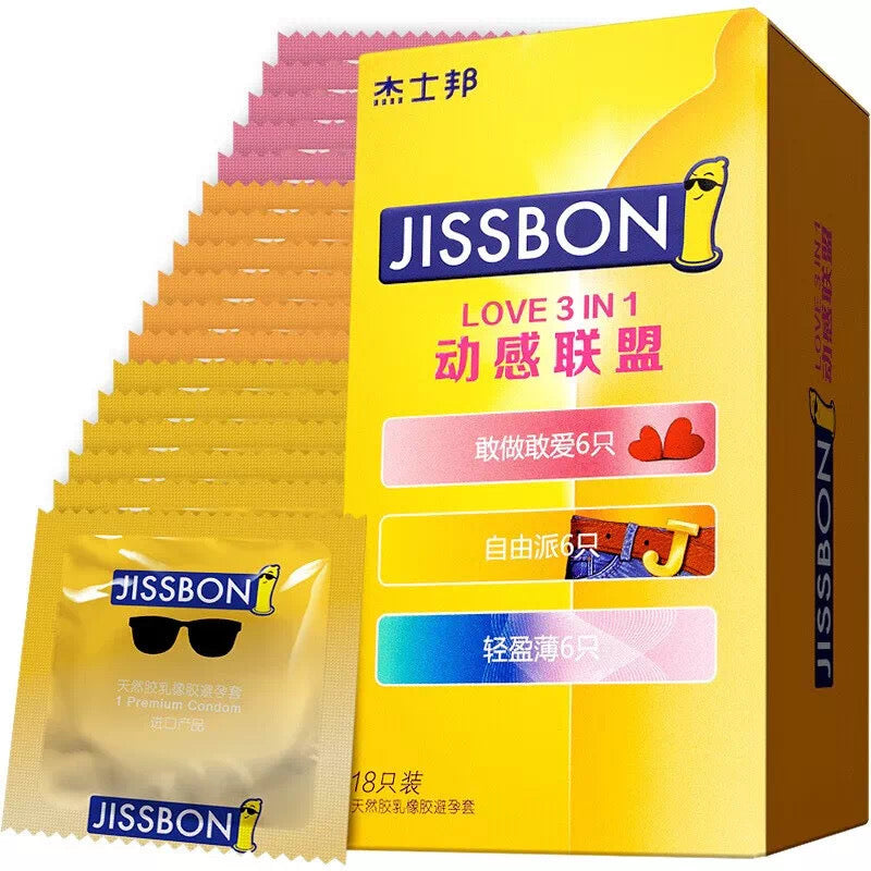 Jissbon-Love 3 in 1（18pcs）