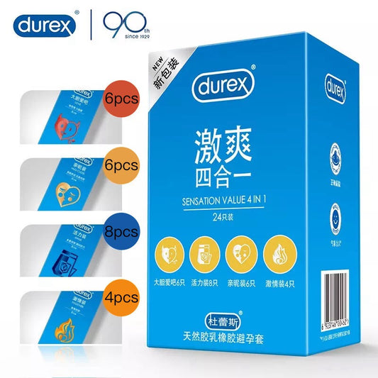 Durex-Sensation Value 4 in 1（24pcs）