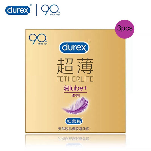 Durex-Fetherlite lube+（3pcs）