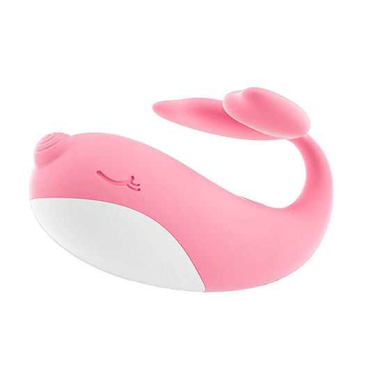 Galaku-Narwhal calf Teaser eggs-（Pink）(App remote control)