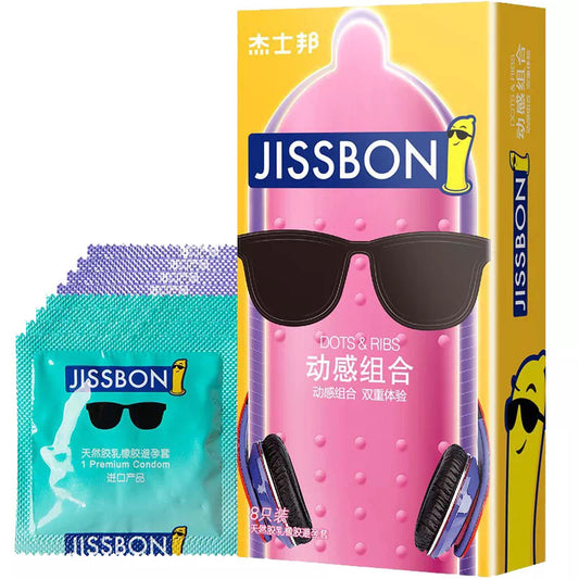 Jissbon-Dots & Ribs（8pcs）