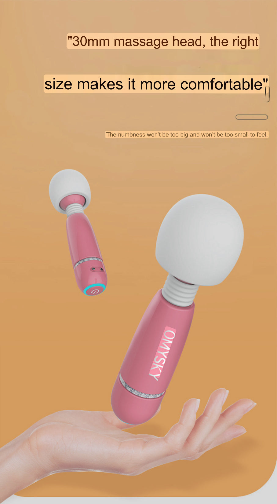 OMYSKY-The rechargeable mini massager