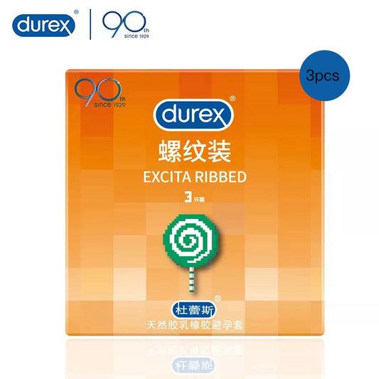 Durex-Excita Ribbed（3pcs）